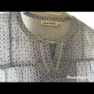 Roller Rabbit girls cover up size 10